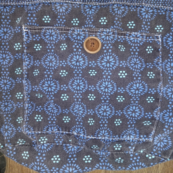 Denim Shoulder Bag - Picture 3 of 7